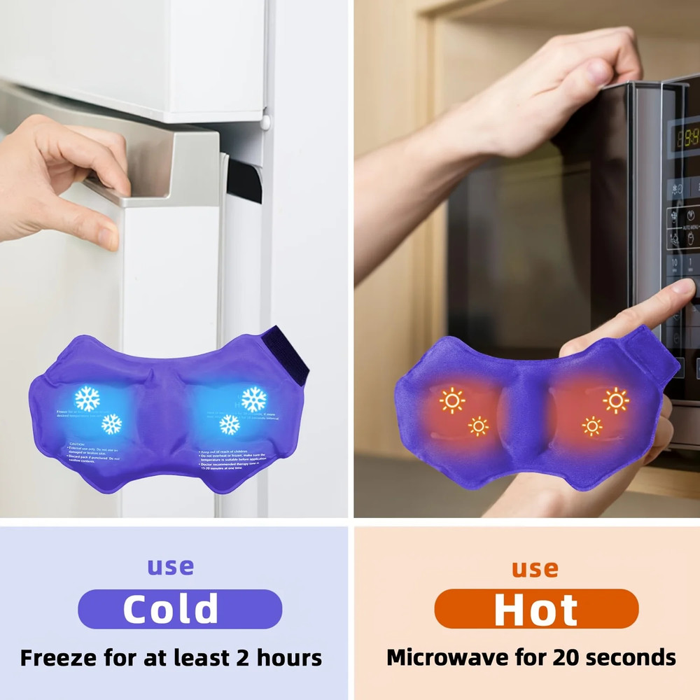 Ankle Brace Ice Pack Wrap for Sport Injuries,Hot & Cold Compress Gel Pack, Reusable Large Cold Pack Ankle Support