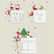 Santa Claus Switch Sticker Christmas Decoration,Penguin Xmas Wall Decal,Merry Christmas Home Decor,Navidad Ornament gift