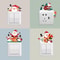 Santa Claus Switch Sticker Christmas Decoration,Penguin Xmas Wall Decal,Merry Christmas Home Decor,Navidad Ornament gift
