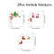 Santa Claus Switch Sticker Christmas Decoration,Penguin Xmas Wall Decal,Merry Christmas Home Decor,Navidad Ornament gift