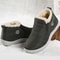 Winter Shoes for Men,Warm Fur Ankle Boots, Mens Casual Snow Boots,Botas Hombre Couple Booties,Outdoor Cold Weather foot