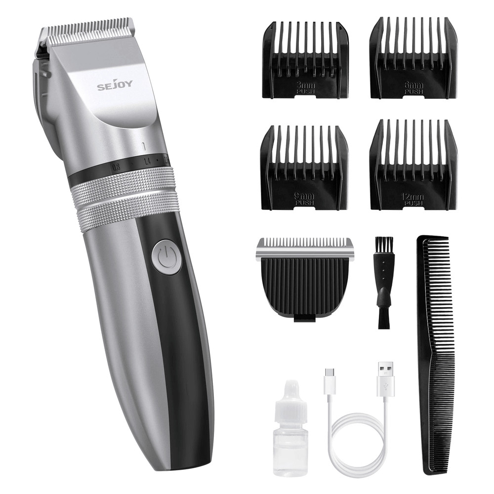 Professional Hair Clippers Cordless Trimmer Beard Cutting Barber Machine Kit Precision Adjustable G 0