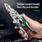 MultiFunction Electrician Wire Splitter Foldable Wire Stripper Wire Winding Pliers Crimping Pliers 2