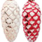 Christmas Tree Ornament Plastic, Pine Cone Pendant, Merry Christmas Home Decorations, Painted Pine Cone Balls