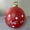 PVC Inflatable Christmas Ball Large Outdoor Giant Decorated Balls Big Party Tree Decorations Toy Ba 6