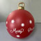 PVC Inflatable Christmas Ball Large Outdoor Giant Decorated Balls Big Party Tree Decorations Toy Ba 6