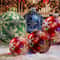 PVC Inflatable Christmas Ball Large Outdoor Giant Decorated Balls Big Party Tree Decorations Toy Ba 5