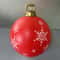 PVC Inflatable Christmas Ball Large Outdoor Giant Decorated Balls Big Party Tree Decorations Toy Ba 16
