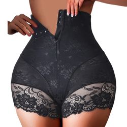 high waist body shaper for women, zipper waist trainer shorts, tummy control shapewear panties, slimming belly girdle