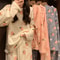 Flannel Womens Pajamas Warm Fall And Winter Loungewear Peach Sleepwear Coral Velvet Nightwear 4