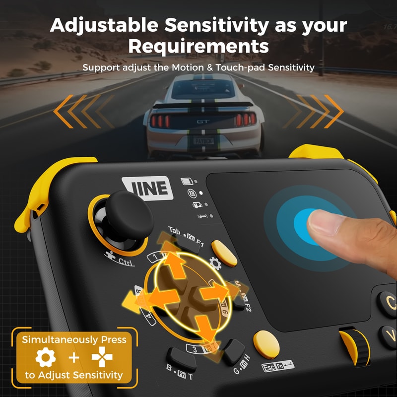 Wireless MousePad Combo Set Upgrade Controller As Keyboard And Mouse With Touchpad For Easy Navigat 4