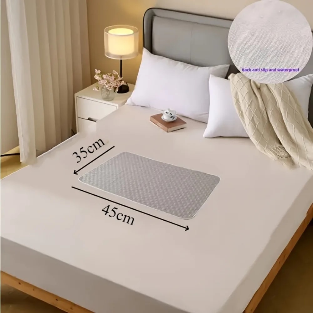 Waterproof Washable Cotton Mattress, Breathable Bed Cushion, Extra Large Diaper Nursing Pad