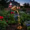 Outdoor Solar Lanterns Watering Can Lamp Christmas Santa Solar Kettle String Light 1