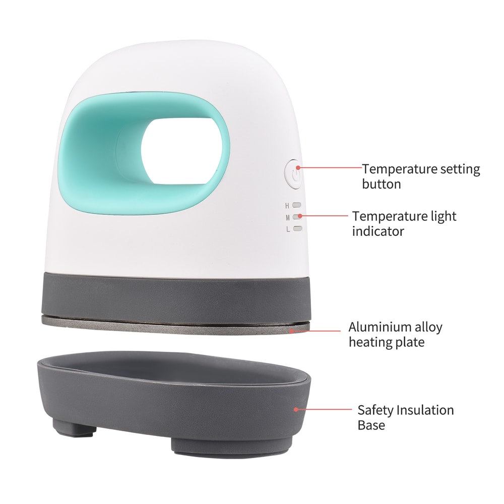 Portable Mini Heat Press Machine For Easy TShirt Printing Transfer Press Iron For Vinyl Projects 2
