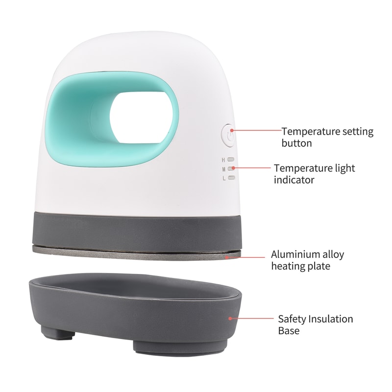 Portable Mini Heat Press Machine For Easy TShirt Printing Transfer Press Iron For Vinyl Projects 2