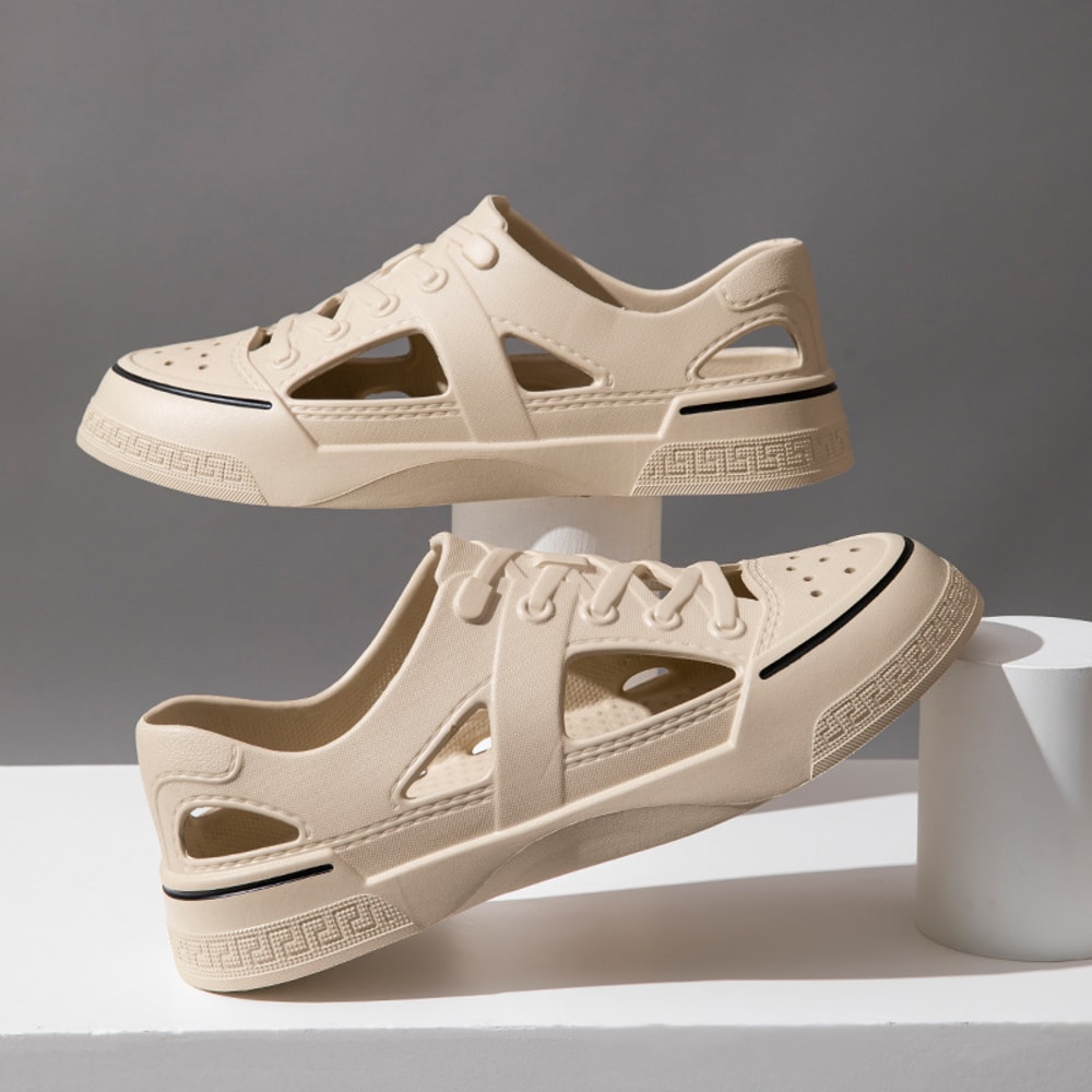 Summer Men Breathable Sandals, Hiking Outdoor Fashion, Luxury Flat Fisherman Sneakers for Beach and Hiking