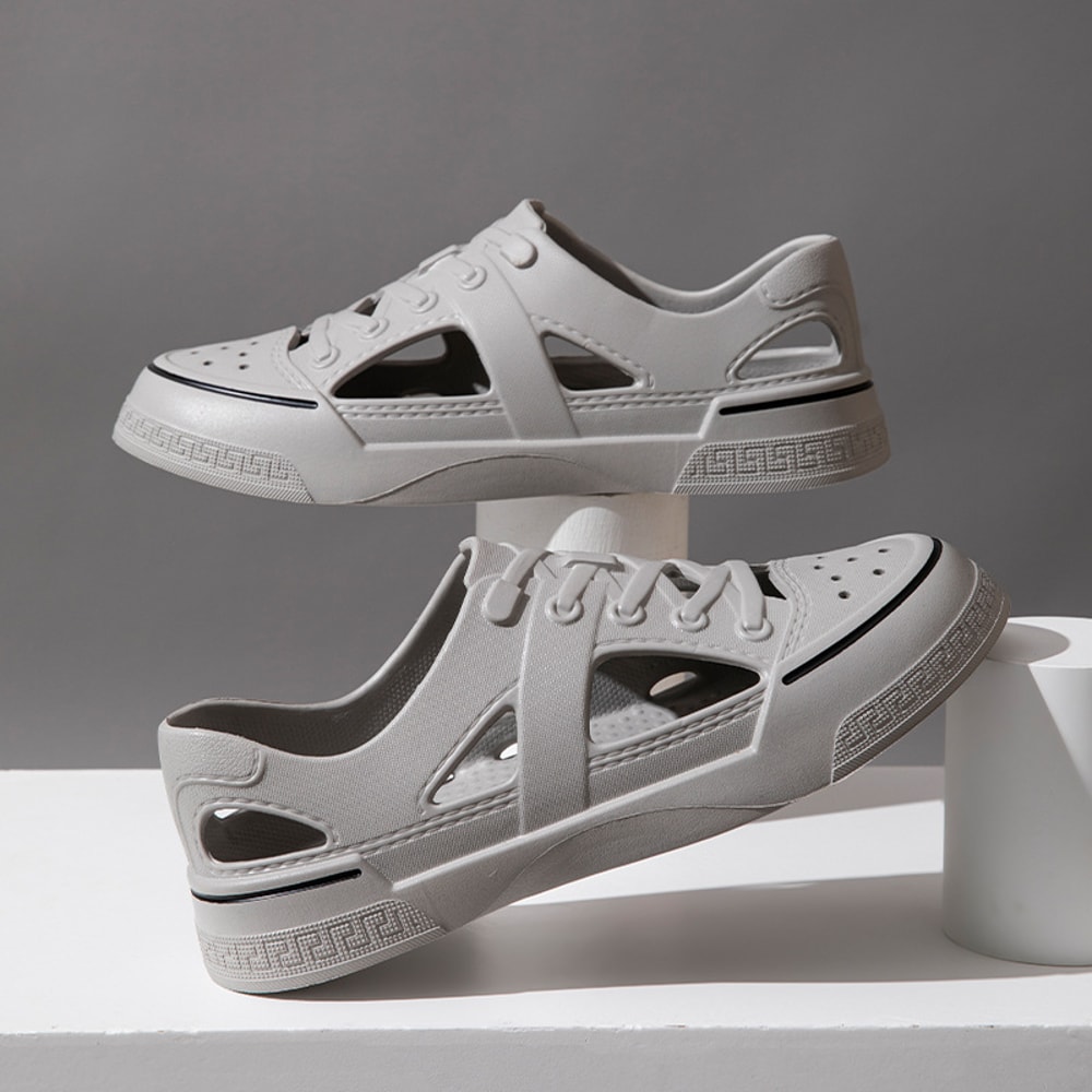 Summer Men Breathable Sandals, Hiking Outdoor Fashion, Luxury Flat Fisherman Sneakers for Beach and Hiking