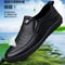 Mens PU Leather Loafers SlipOn Casual Shoes Breathable Walking Flats For Work Office Driving Sneake 3