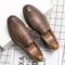 Leather Shoes Men, New Soft Breathable Casual British Style, Europe Station Youth Loafers with Business Bean Shoes