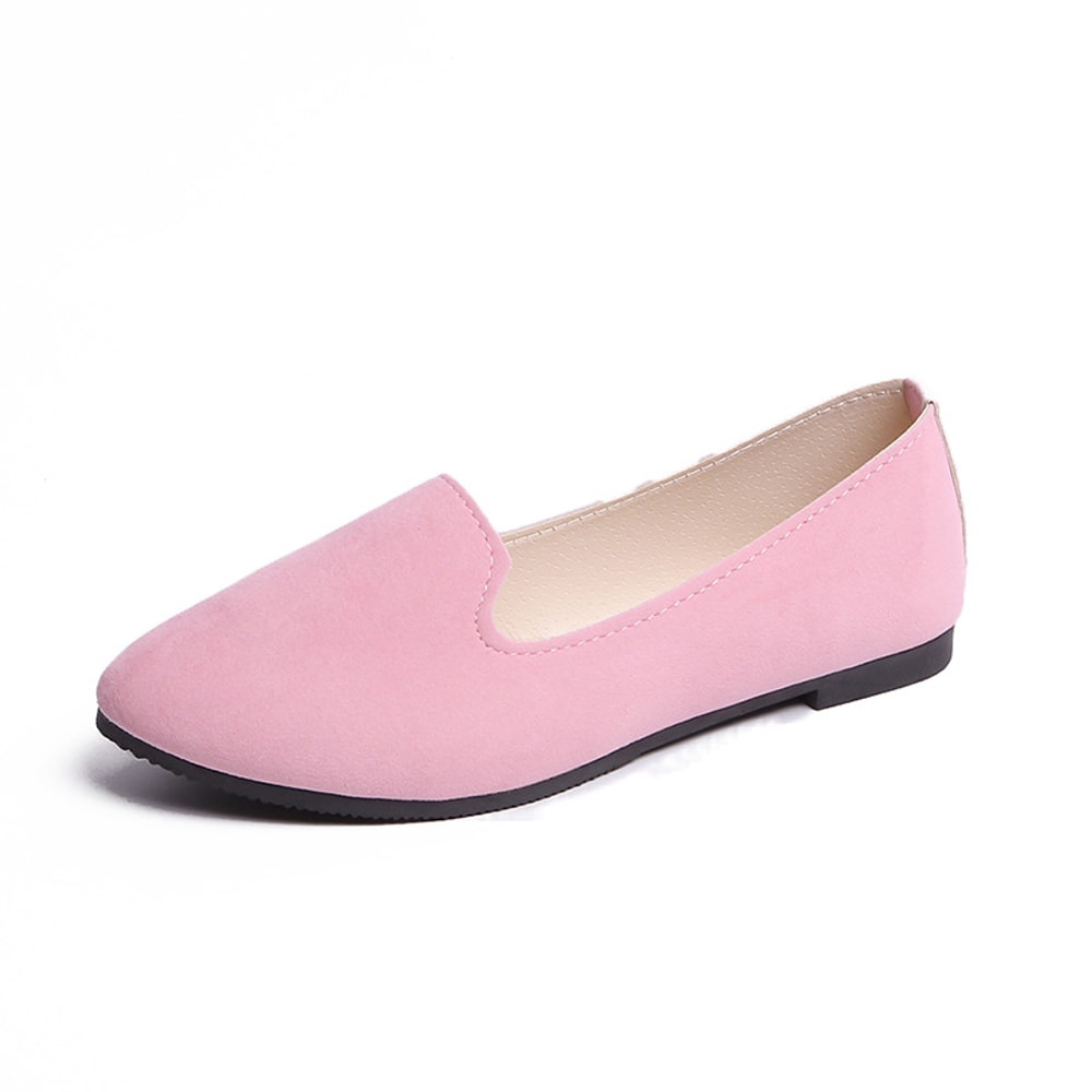 Spring Summer Women Flat Shoes Woman Ballet Flats Candy Color Ladies Shoes Large Size Autumn Casual