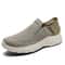 Casual Men Shoes Lightweight, Breathable Canvas Loafers, Slip On Sneakers, Fashion Driving Flats for Men