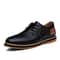 Luxury Brand Genuine Leather Men Dress Shoes Oxfords Brogue Lace Up Italian Moccasins Casual Loafer