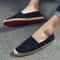 Breathable Men Women Canvas Shoes Comfortable Slipon Loafers Soft Linen Shoes With Thick Sole 1