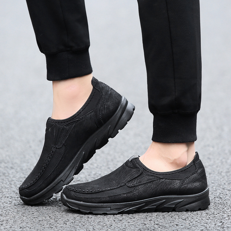 Breathable Men Casual Shoes Comfortable Loafers Sneakers Designer Moccasins Soft Sole Retro Walking 7