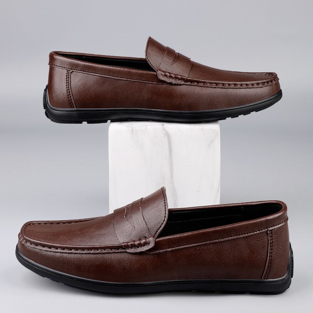 Luxury Brand Man Formal Dress Shoes, Comfortable Mens Casual Shoes, Genuine Leather Men Loafers,