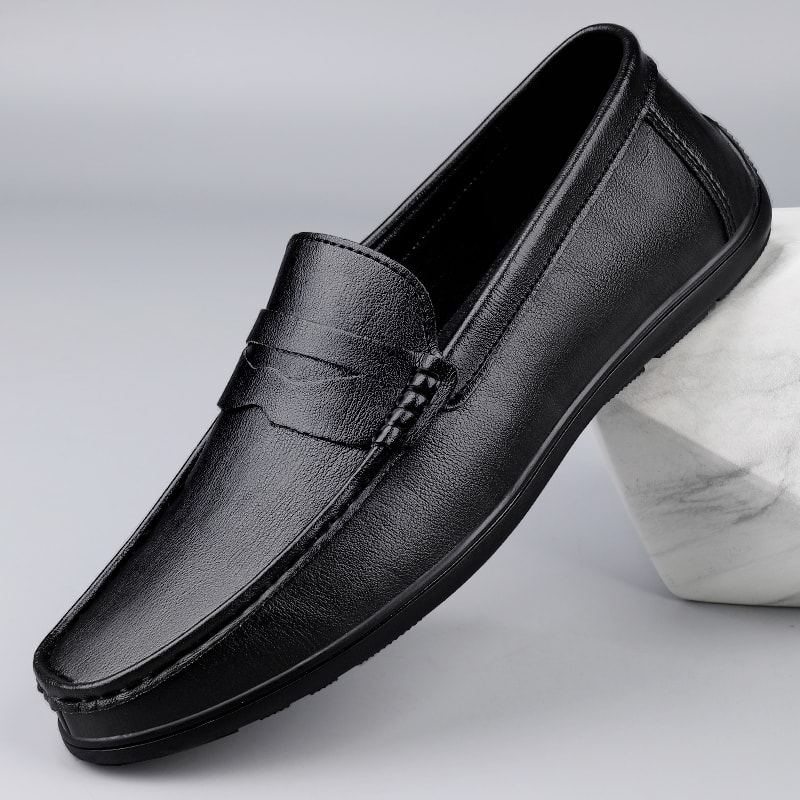 Luxury Brand Man Formal Dress Shoes, Comfortable Mens Casual Shoes, Genuine Leather Men Loafers,