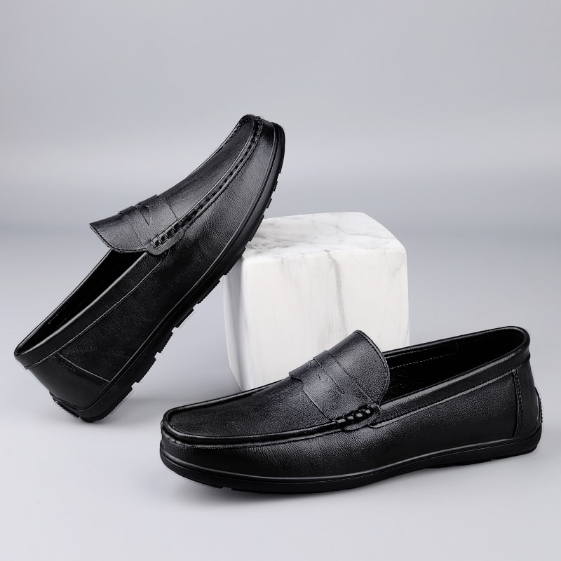 Luxury Brand Man Formal Dress Shoes, Comfortable Mens Casual Shoes, Genuine Leather Men Loafers,