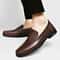 Men's Genuine Leather Loafers, Casual Moccasins, Business Dress Shoes, Slip-on Driving Shoes, Big Size Shoes for Men