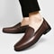 Men's Genuine Leather Loafers, Casual Moccasins, Business Dress Shoes, Slip-on Driving Shoes, Big Size Shoes for Men