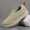 Mens Casual Canvas Shoes Breathable Loafers SlipOn Driving Sneakers Vulcanized Flats For Comfortabl 0