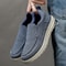 Mens Casual Canvas Shoes Breathable Loafers SlipOn Driving Sneakers Vulcanized Flats For Comfortabl 3