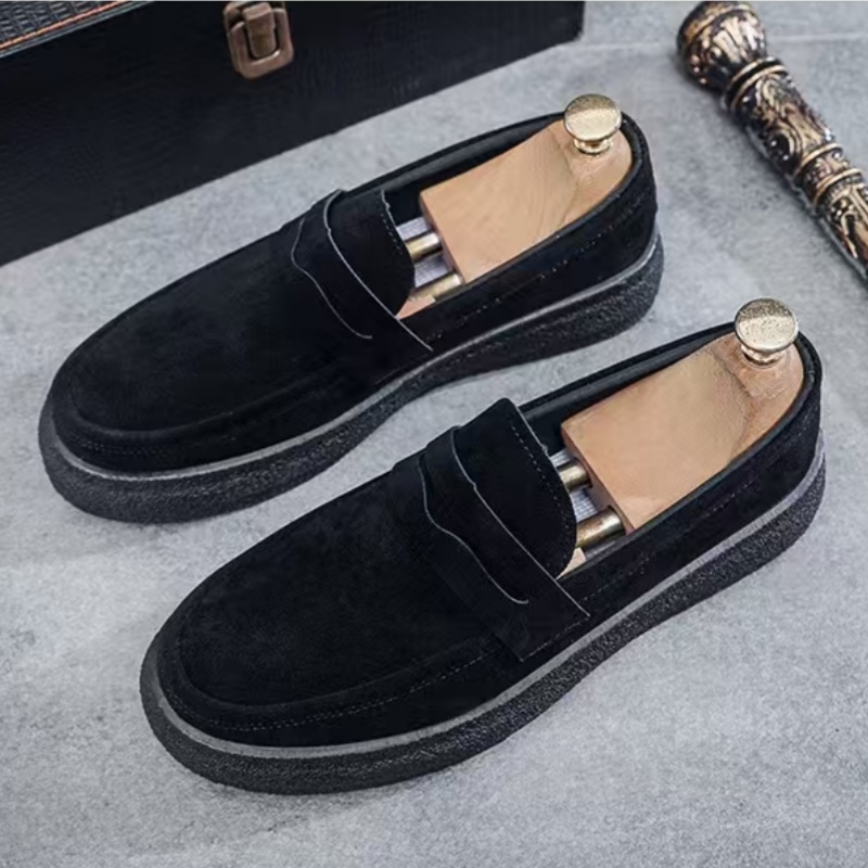 Comfortable Mens Casual Shoes Fashion Platform Loafers Lightweight SlipOn Sneakers Breathable Flats 7