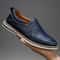 Men Casual Shoes Genuine Leather Driving Flats Fashion Breathable Sneakers Large Size Loafers Outdo 3