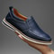 Men Casual Shoes Genuine Leather Driving Flats Fashion Breathable Sneakers Large Size Loafers Outdo 3