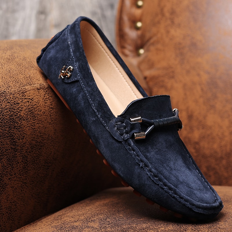 Men Casual Loafers HighQuality Moccasins Luxury Penny Flats Soft Driving Shoes For Men 2