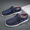 Casual Men Shoes, Breathable Canvas Loafers, Vulcanized Walking Sneakers, Lightweight Flats
