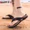 Breathable Flip Flops For Men Summer Beach Shoes Massage Flip Flops Men Big Size Sandals Luxury San 6