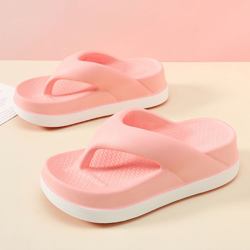 Womens Summer Flip Flops, Casual Beach Slippers, Breathable Fashion Flip Flops, Anti Slips Outdoor Sandals