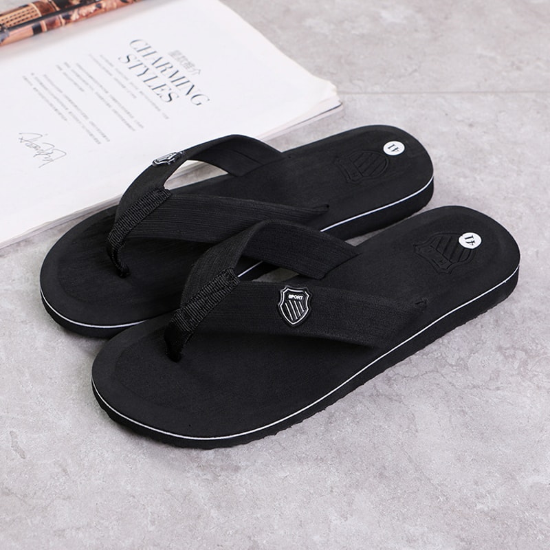 Mens Casual Flip Flops Slippers Summer Beach Sandals NonSlip Flat Slides Comfortable Indoor House S 6
