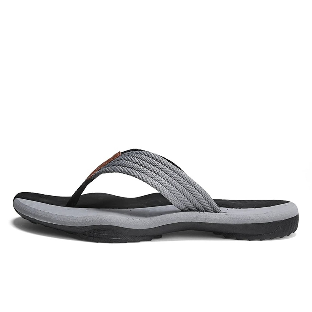 Fashionable Men Slippers Summer Flip Flops Comfortable Nonslip Casual Slides Shoes Beach Sandals Fo 3