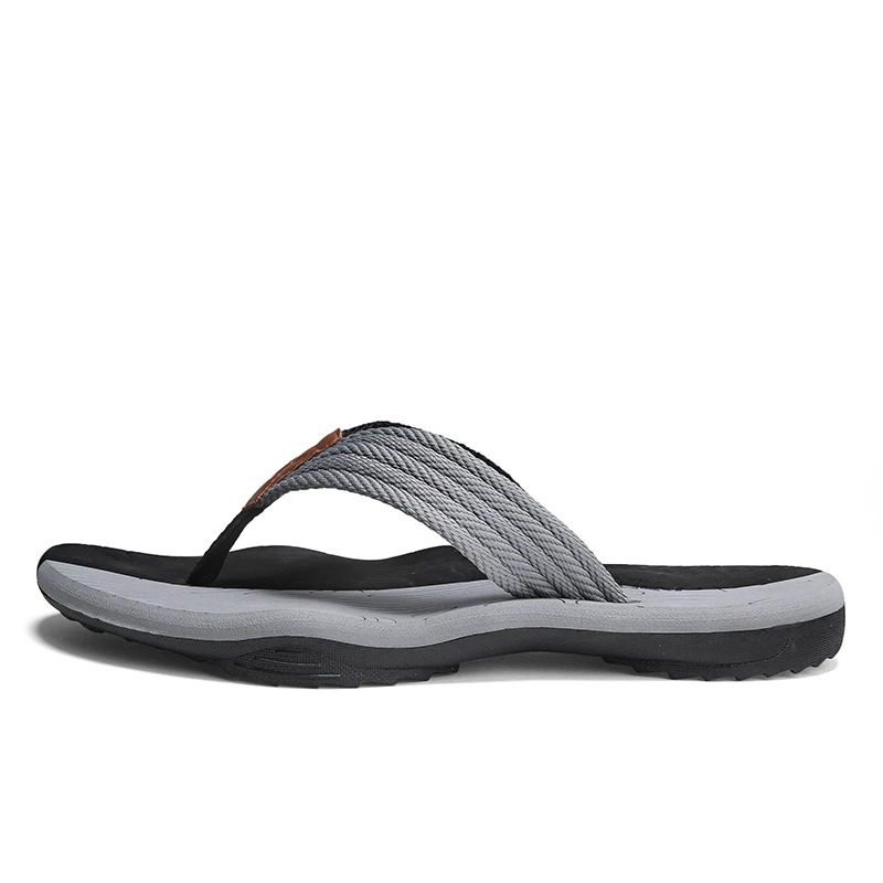 Fashionable Men Slippers Summer Flip Flops Comfortable Nonslip Casual Slides Shoes Beach Sandals Fo 3