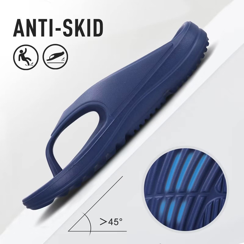 Comfortable Mens Orthopedic Sandals Beach Flip Flops Summer Outdoor Soft Sandals With Arch Support 7