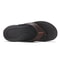 Jumpmore Flip Flops For Men PU Leather Beach Shoes Summer Outdoor Fashion Flat Sandals For Holidays