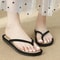 Comfortable NonSlip Slippers Summer Women Bamboo Rattan FlipFlops Fashionable Bathroom Sandals For 1
