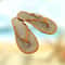 Comfortable NonSlip Slippers Summer Women Bamboo Rattan FlipFlops Fashionable Bathroom Sandals For 5