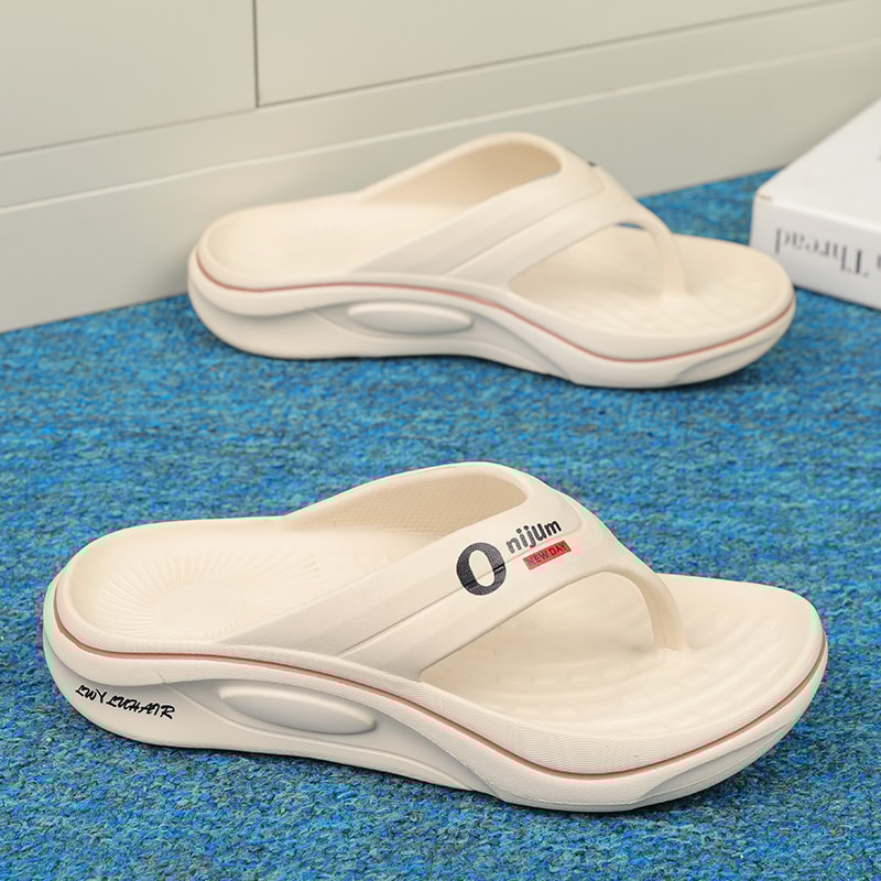 Outdoor Men's Slippers Flip Flops, Comfortable Soft Slides, Casual Shoes, Indoor Beach Sandals, Home Slippers for Men